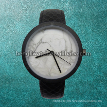 New Style Marble Dial Fashion Stainless Steel Quartz Watch Hl-Bg-046